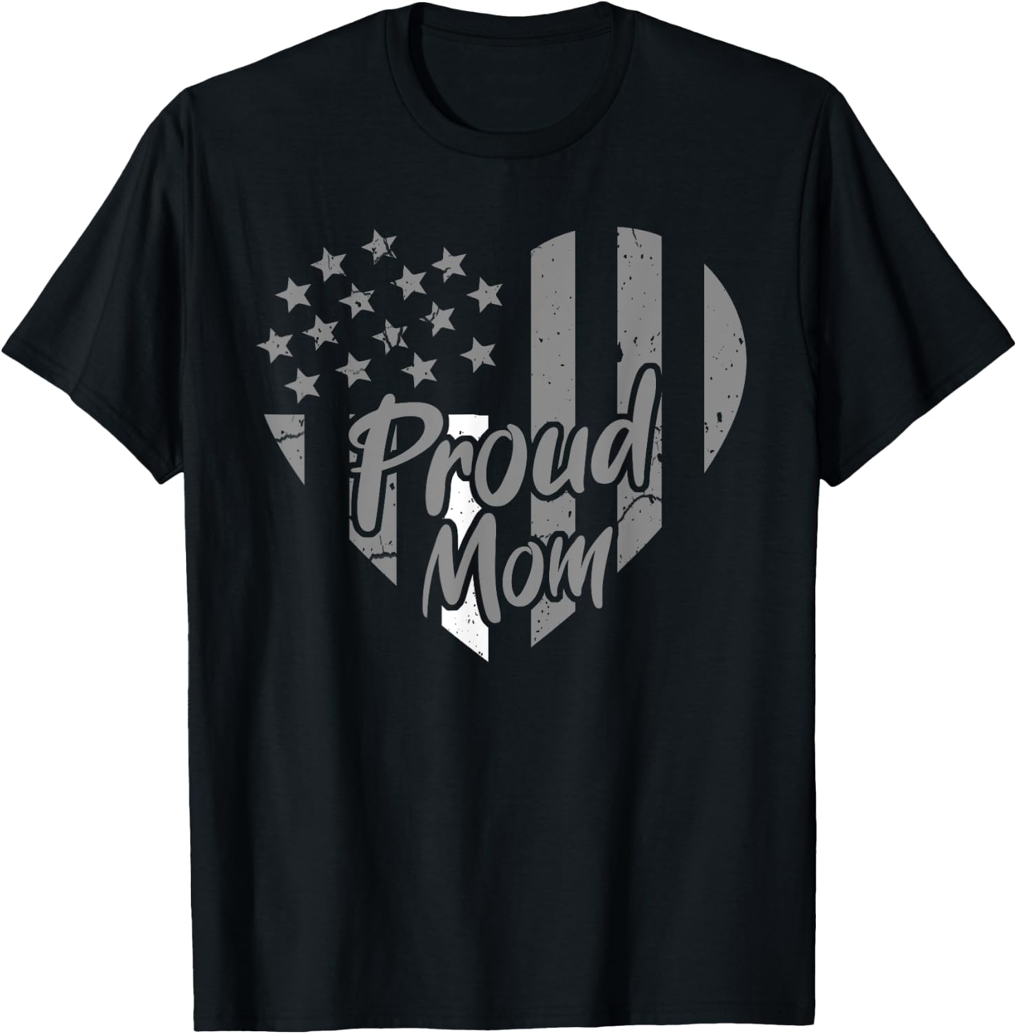 Proud Mom Ems Officials Emt Paramedic Mother Shirt T-Shirt - T-Shirt | Black