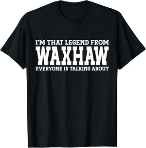 Waxhaw Hometown NC North Carolina Home Roots City Waxhaw T-Shirt - T-Shirt | Black