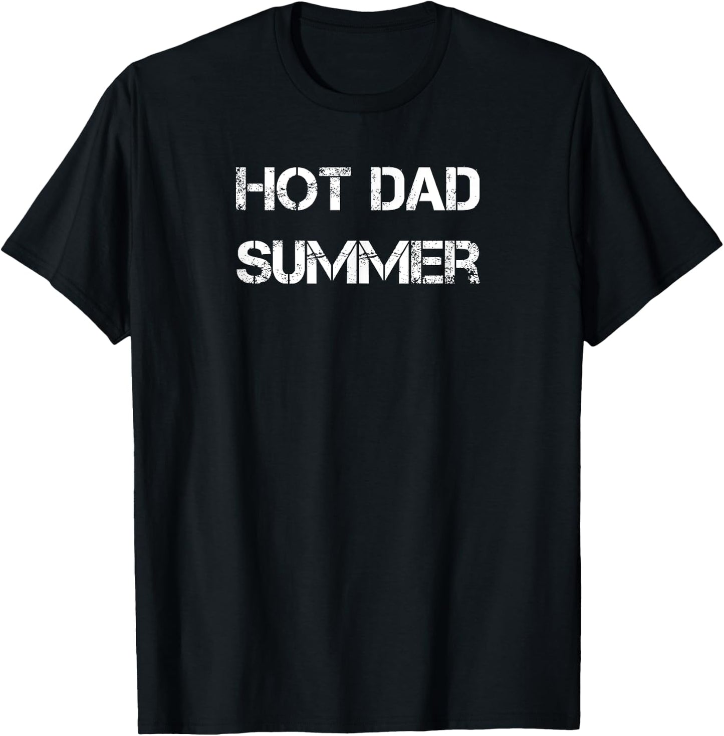 Hot Dad Summer -Father's Day - Summertime Vacation Trip T-Shirt - T-Shirt | Black