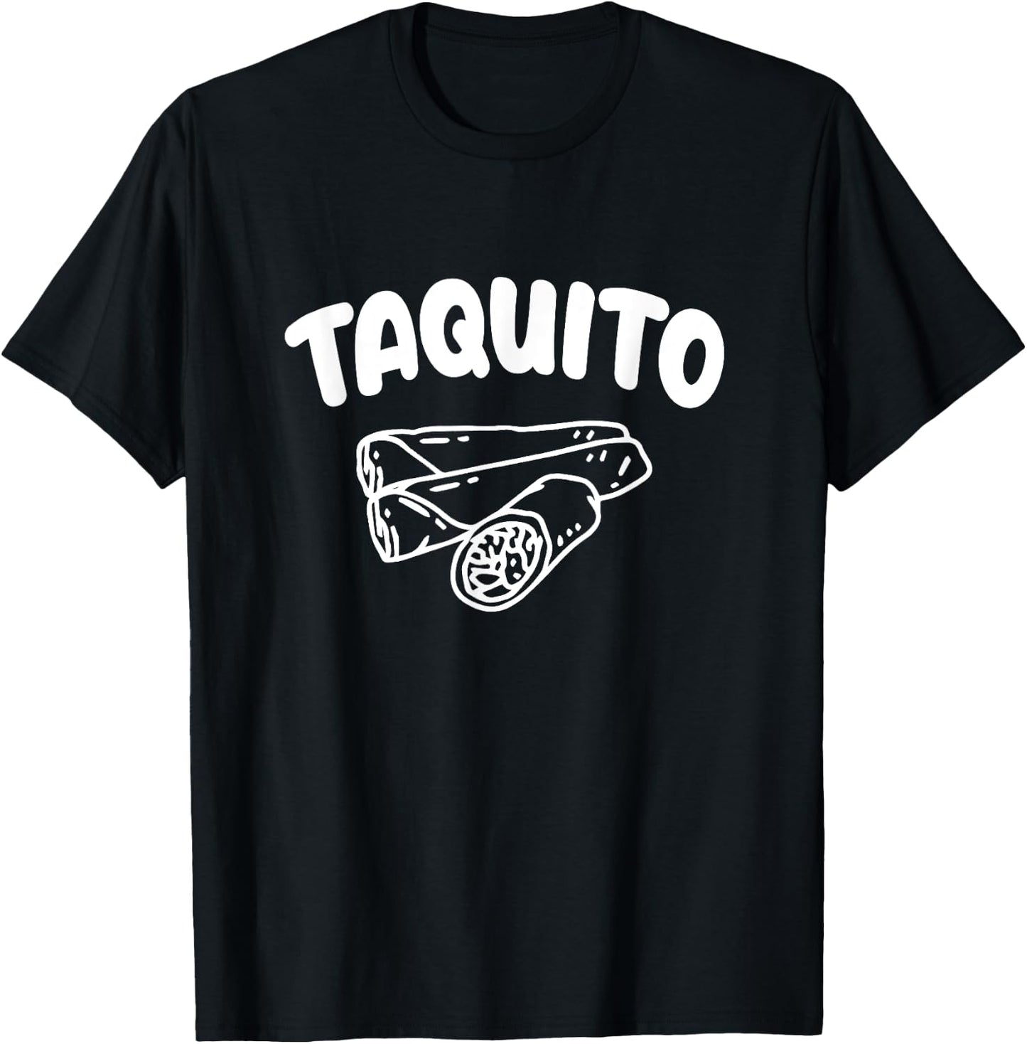Burrito Taco Taquito Mexican Food Family Matching Outfits T-Shirt - T-Shirt | Black