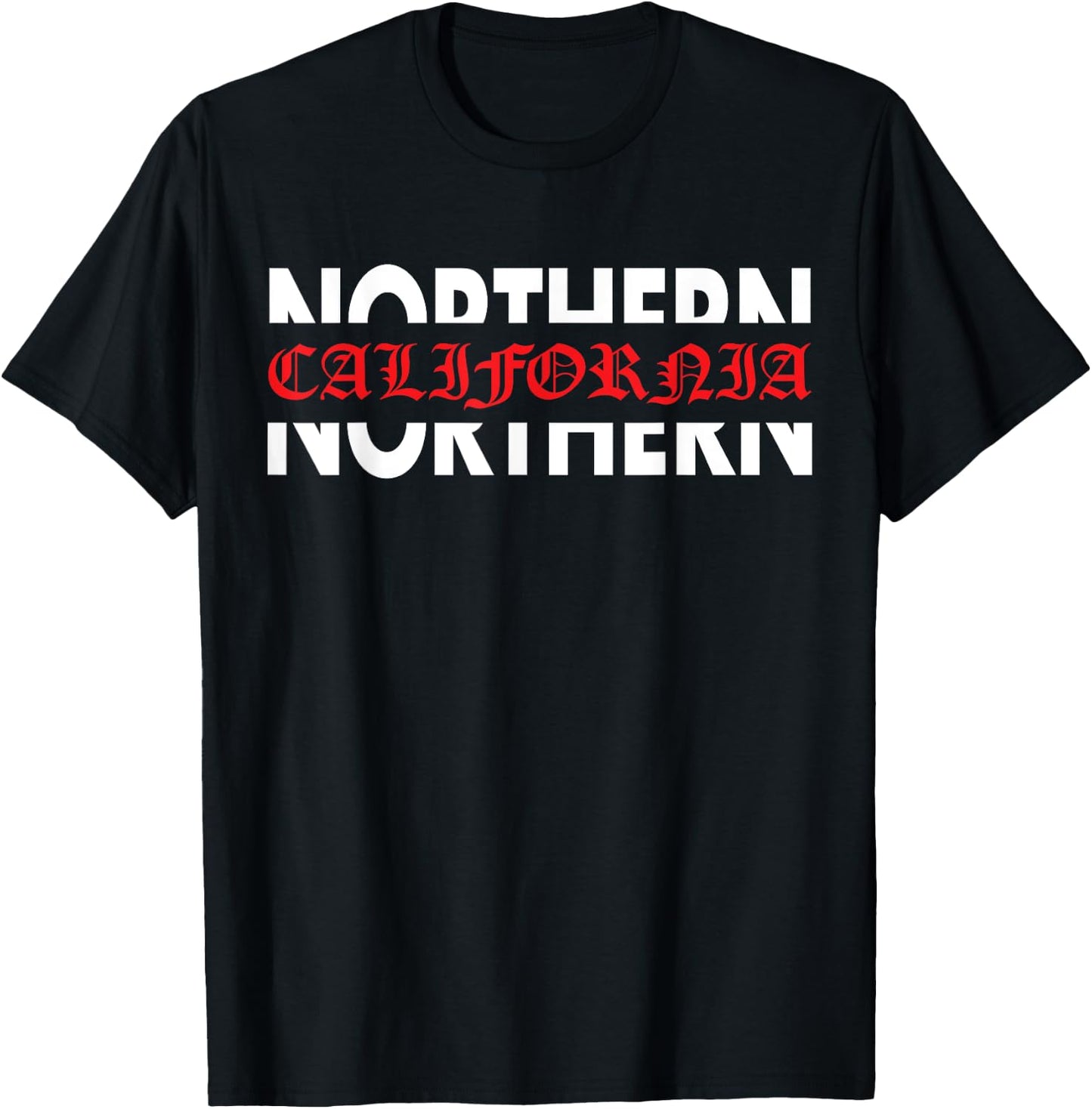 Nor Cal Northern California Pride T-Shirt - T-Shirt | Black