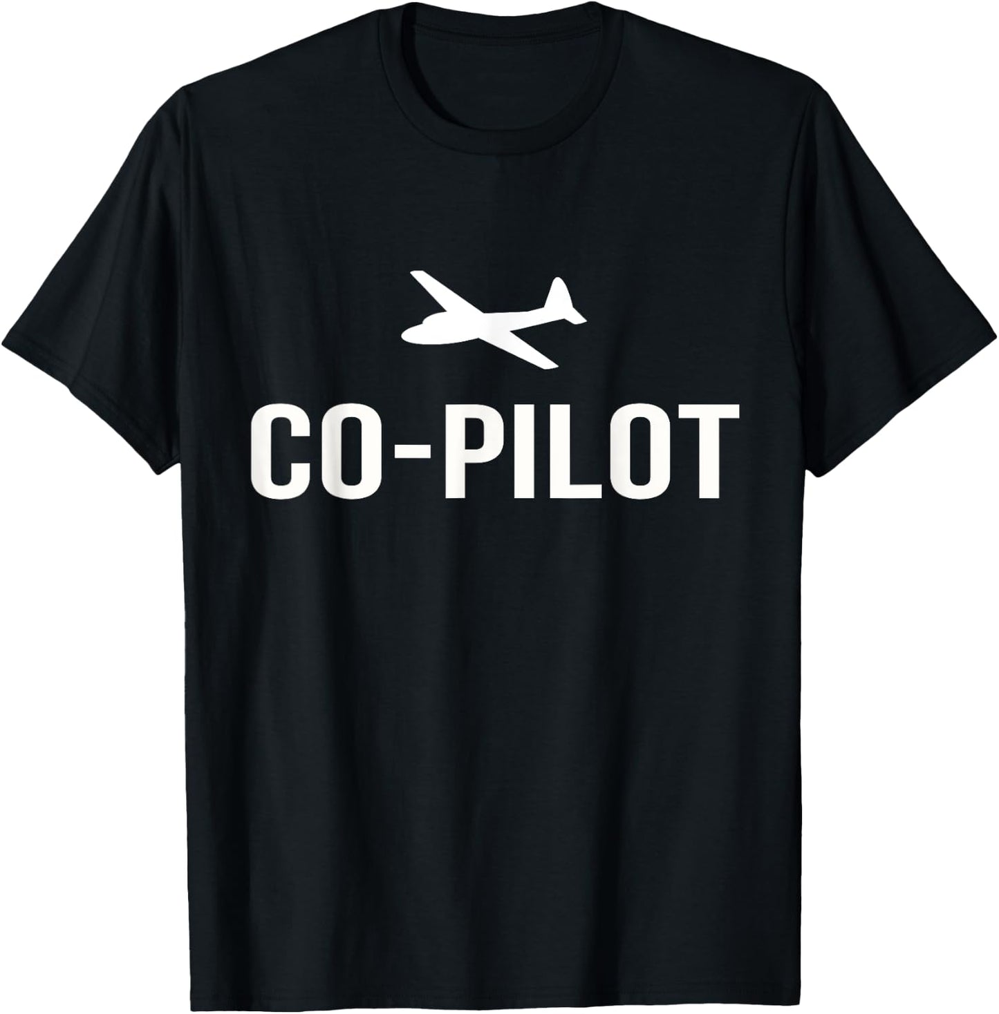 Airshow Helicopter Airplane CoPilot T-Shirt - T-Shirt | Black