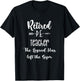 Retired Gym PE Physical Education Teacher Legend T-Shirt - T-Shirt | Black