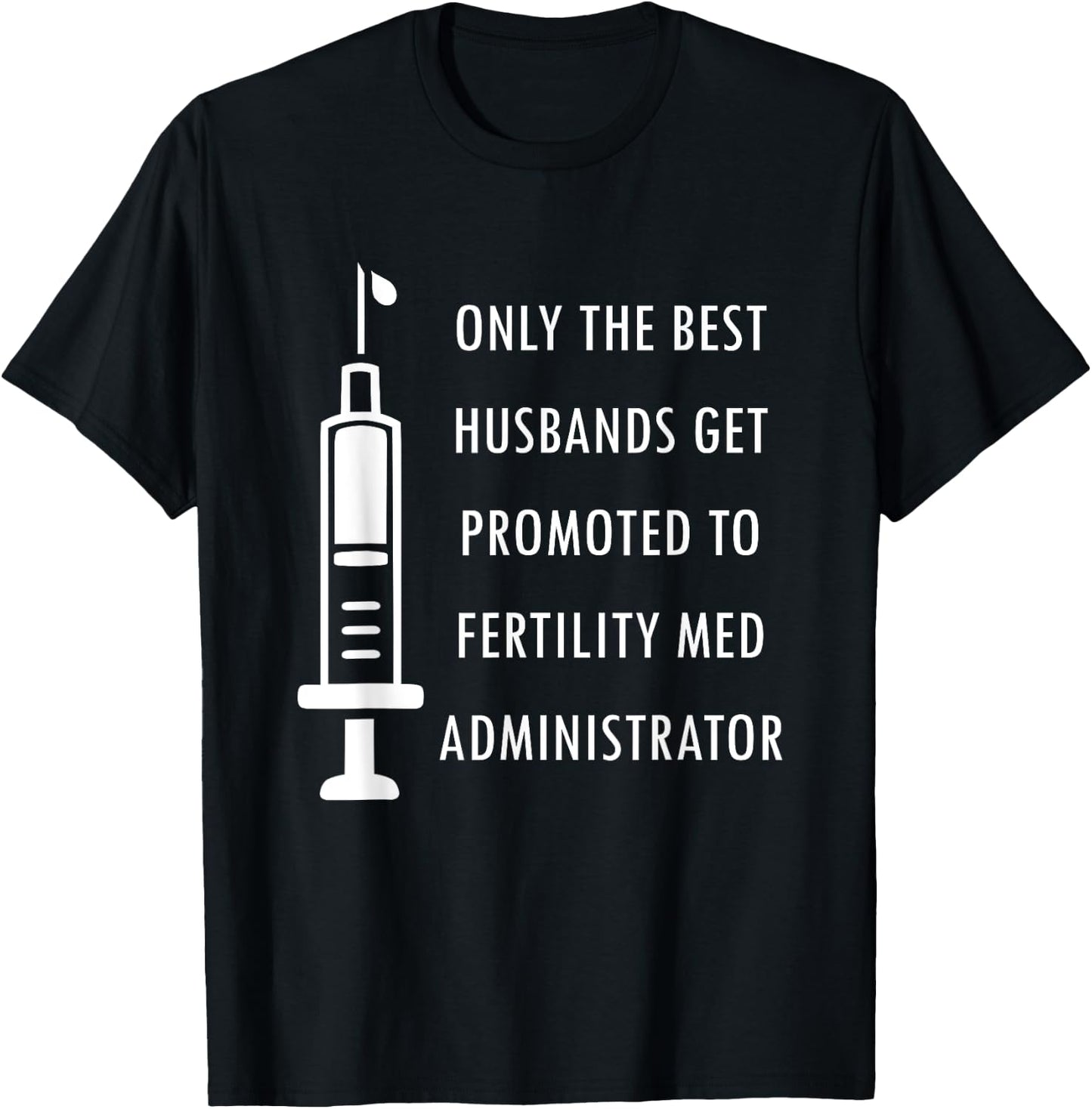 IVF Mom & Dad Warrior Funny Transfer Day Gag Gift Men Women T-Shirt - T-Shirt | Black