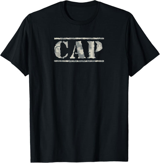 Awesome Civil Air Patrol for CAP Members T-Shirt - T-Shirt | Black
