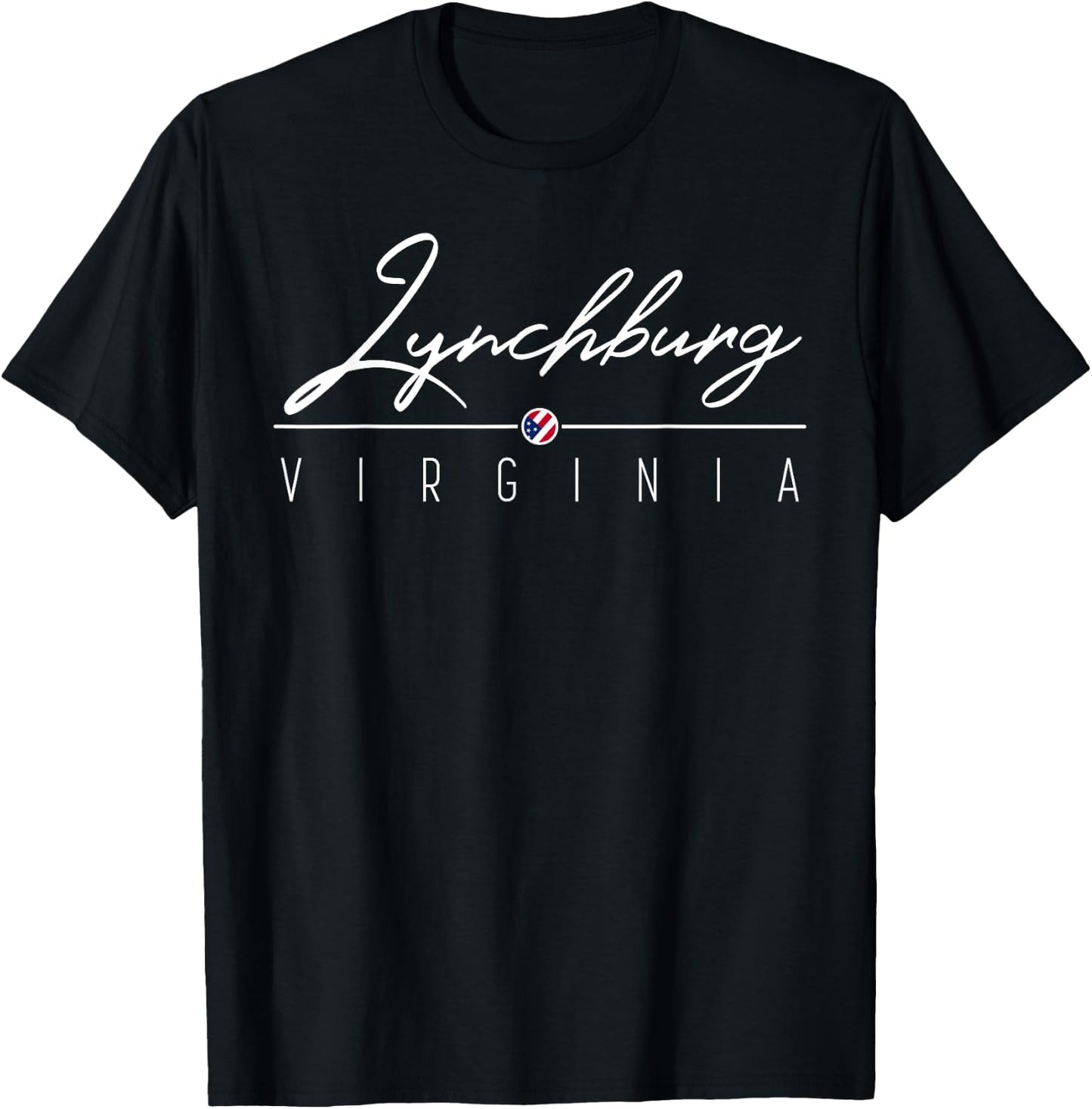 Lynchburg VA T-Shirt - T-Shirt | Black