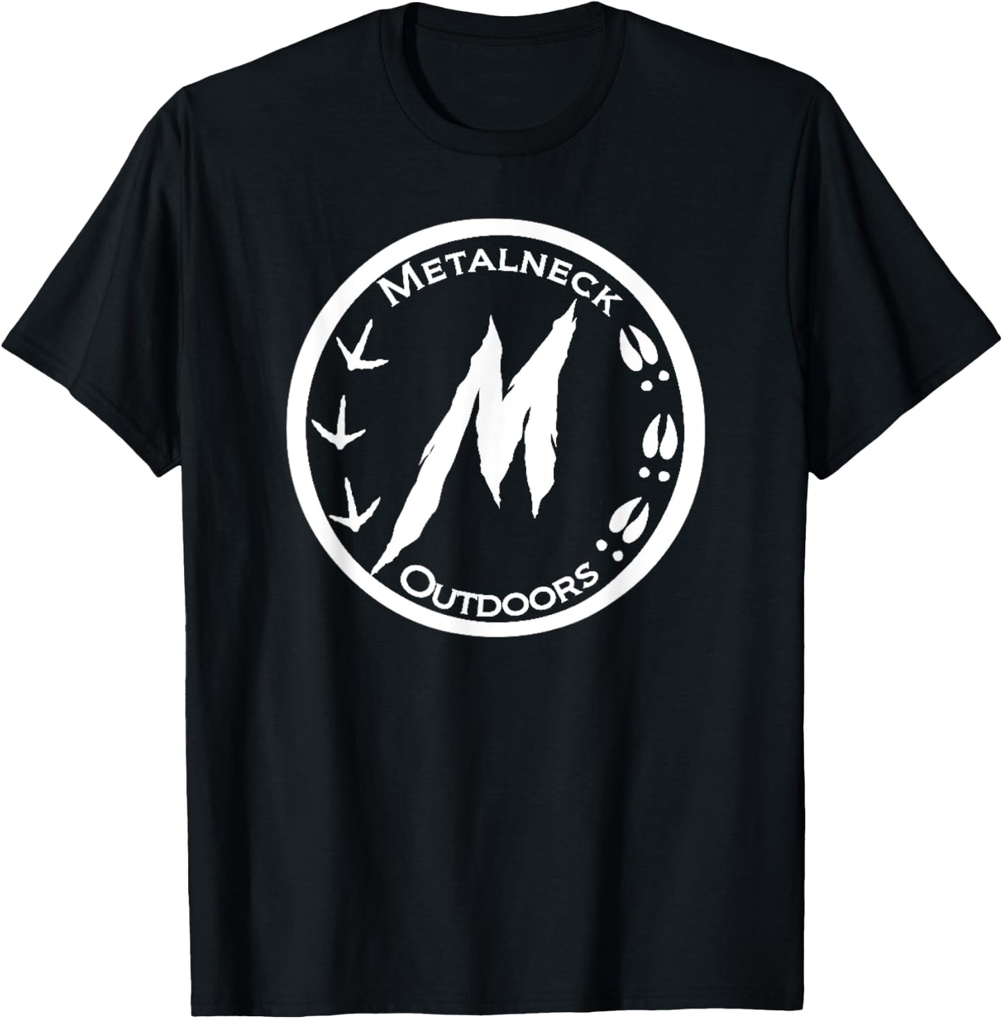 Metalneck Outdoors Circle Logo T-Shirt - T-Shirt | Black