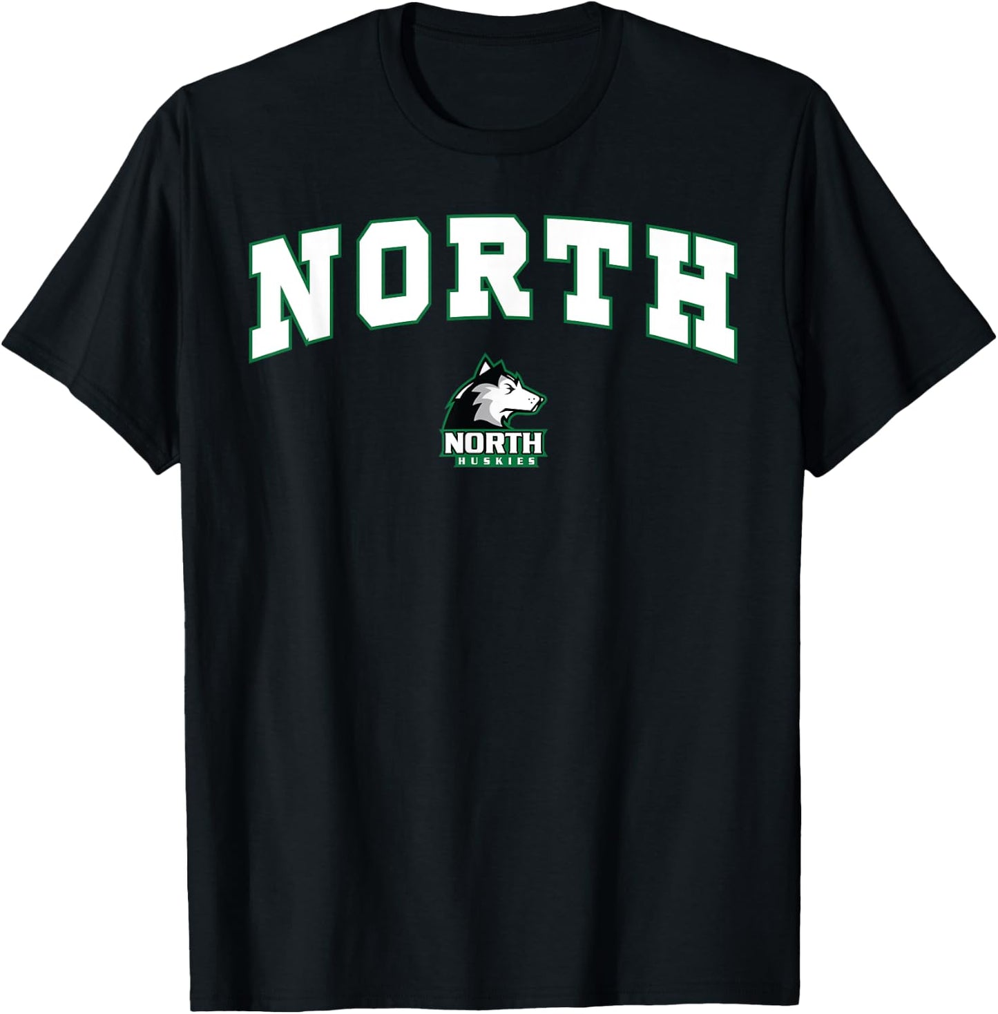 North High School Huskies T-Shirt - T-Shirt | Black