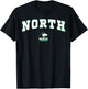 North High School Huskies T-Shirt - T-Shirt | Black