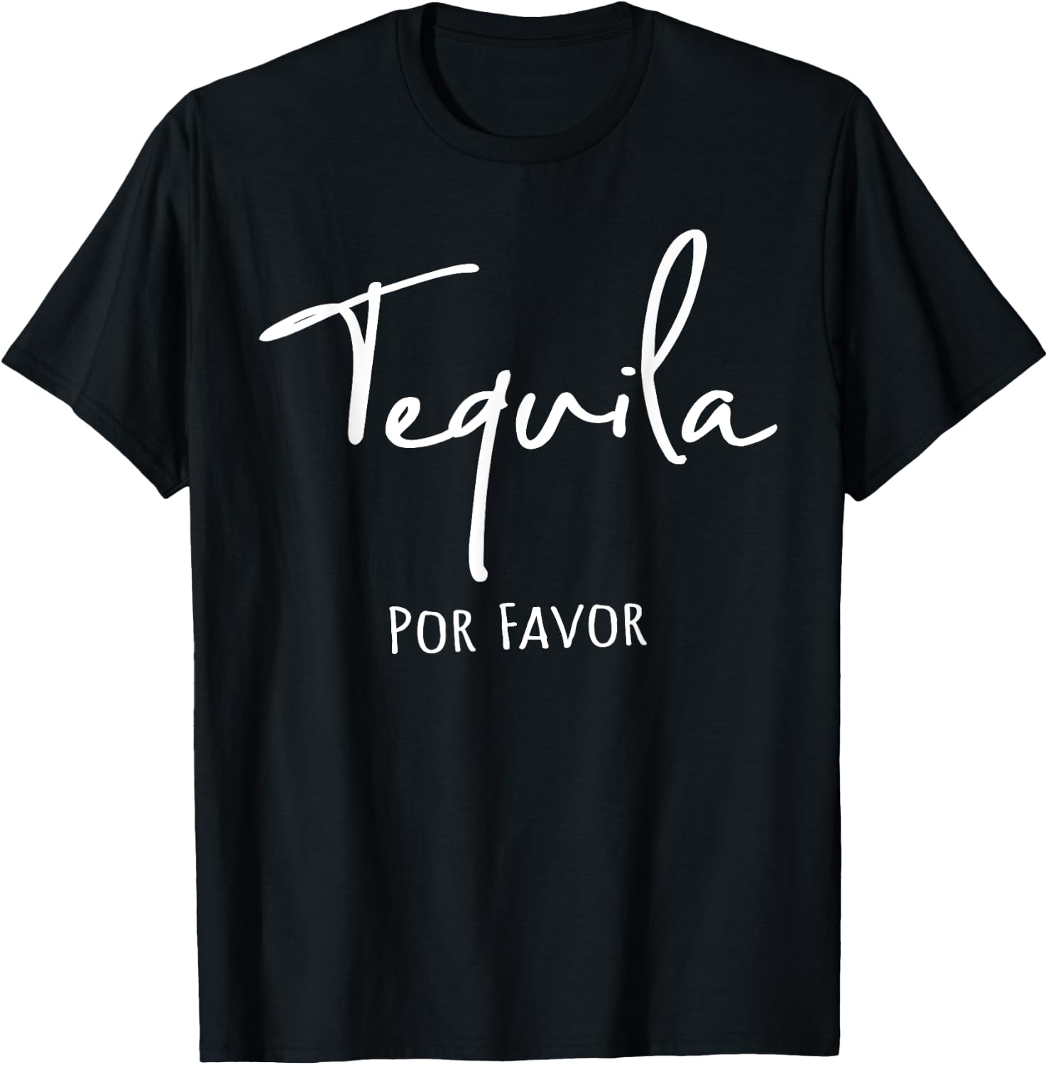 Cinco De Mayo, Funny Tequila Por Favor, Mexican Fiesta T-Shirt - T-Shirt | Black