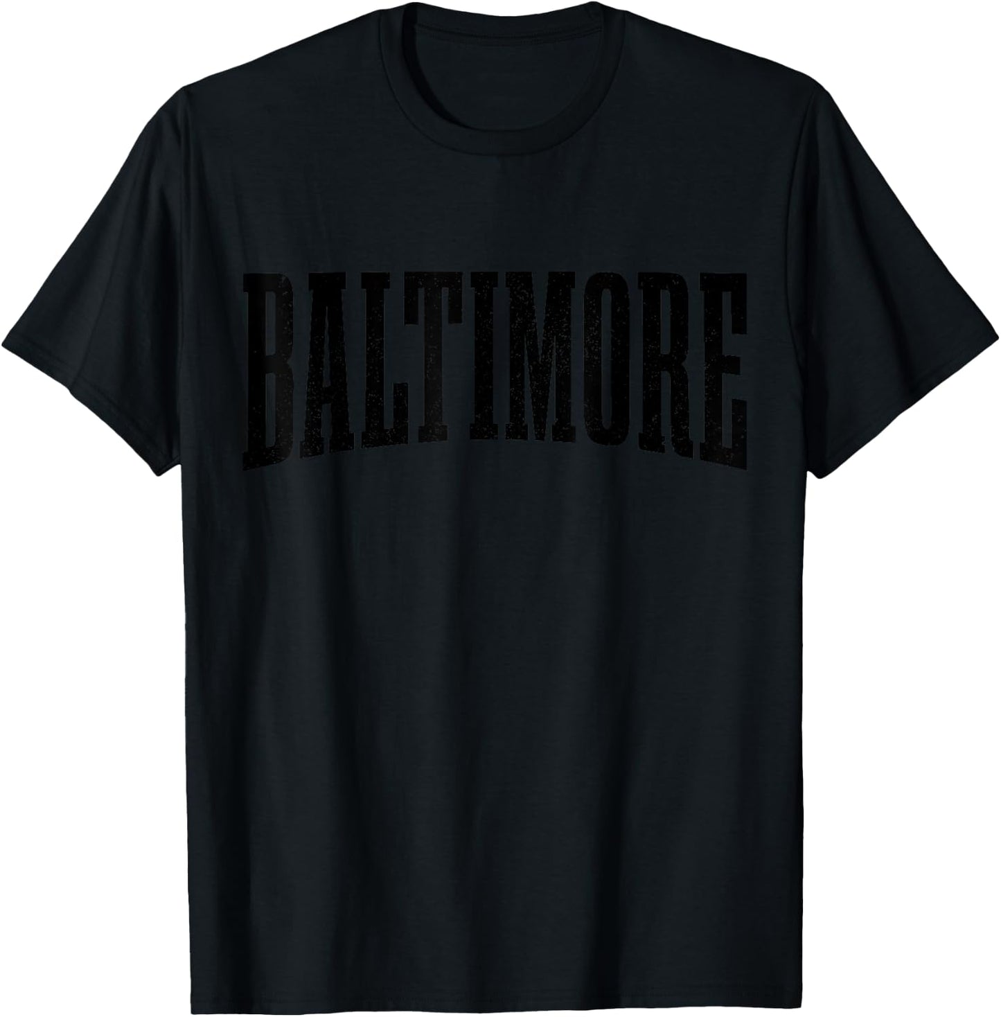Baltimore Maryland USA America Souvenir Vintage Baltimore T-Shirt - T-Shirt | Black