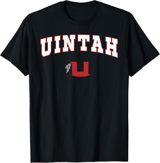 Uintah High School Utes T-Shirt - T-Shirt | Black
