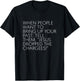 When People Want To Bring Up Your Past Tell Them Jesus Drop T-Shirt - T-Shirt | Black