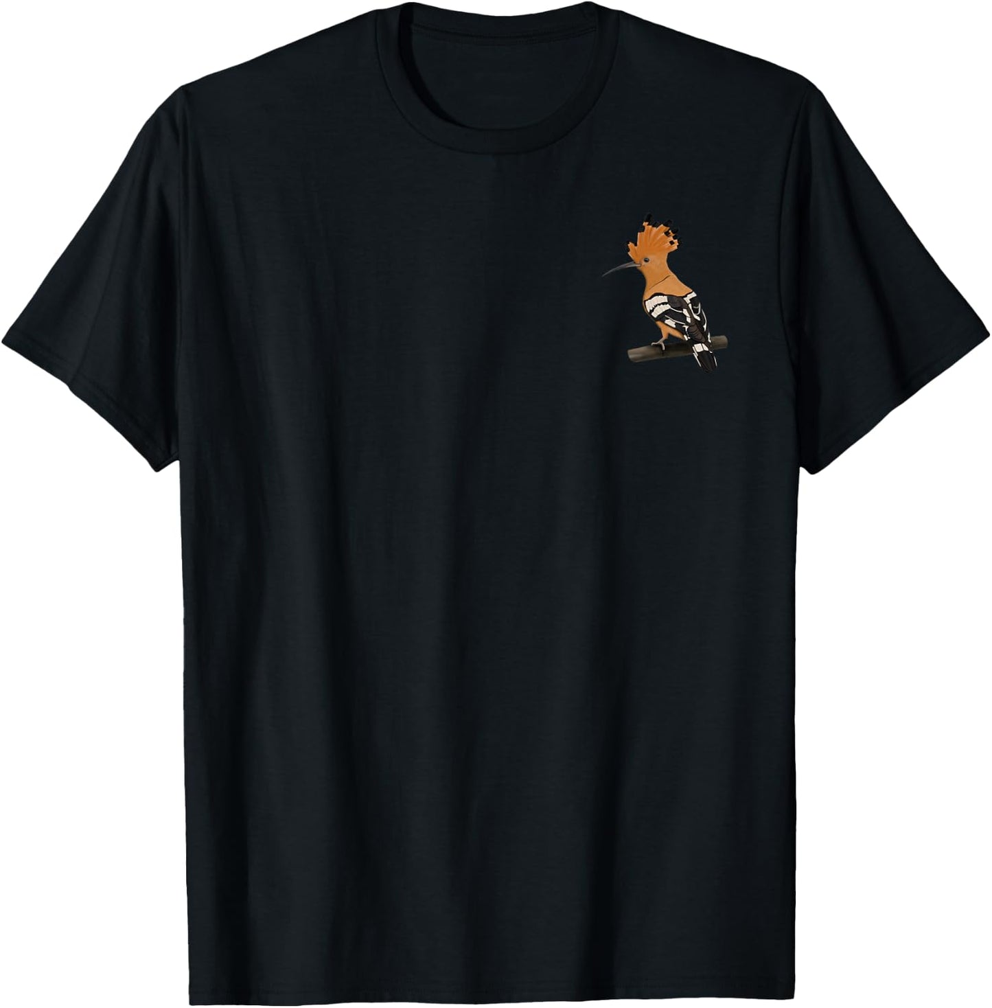 Hoopoe Bird Art Birdlover Birdwatcher Animal Biologist T-Shirt - T-Shirt | Black