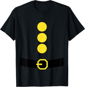Dwarf Easy Halloween Costume Men Women Kids Group Matching T-Shirt - T-Shirt | Black