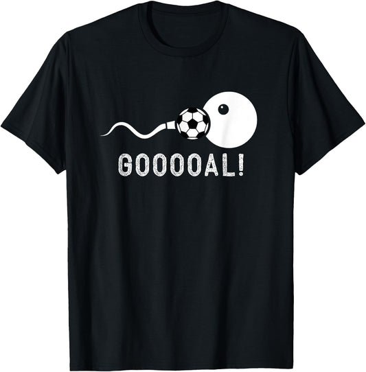 Funny Soccer Father Pregnancy Announcement T-Shirt - T-Shirt | Black
