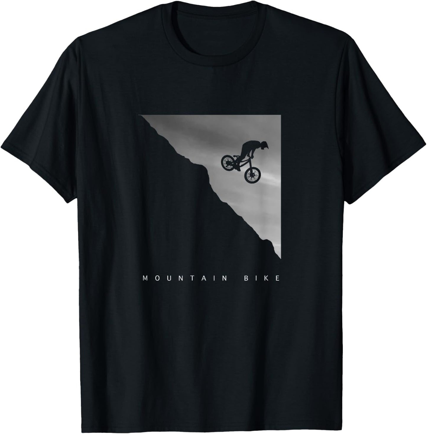 MTB Mountain Bike T-Shirt - T-Shirt | Black
