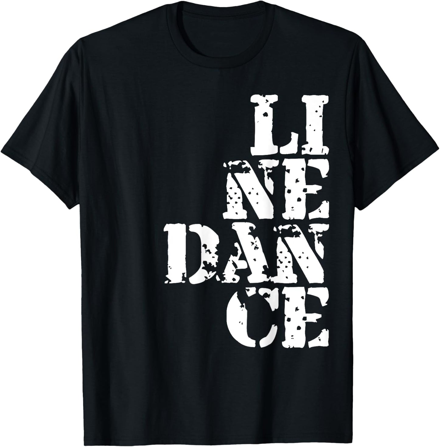 Line Dance I Line Dancing Present T-Shirt - T-Shirt | Black