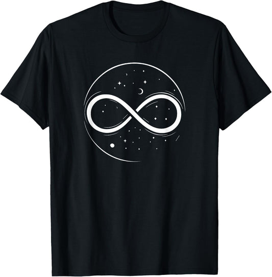 Infinity symbol T-Shirt - T-Shirt | Black