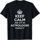 ASTROLOGER Gift Funny Job Title Profession Birthday Worker T-Shirt - T-Shirt | Black