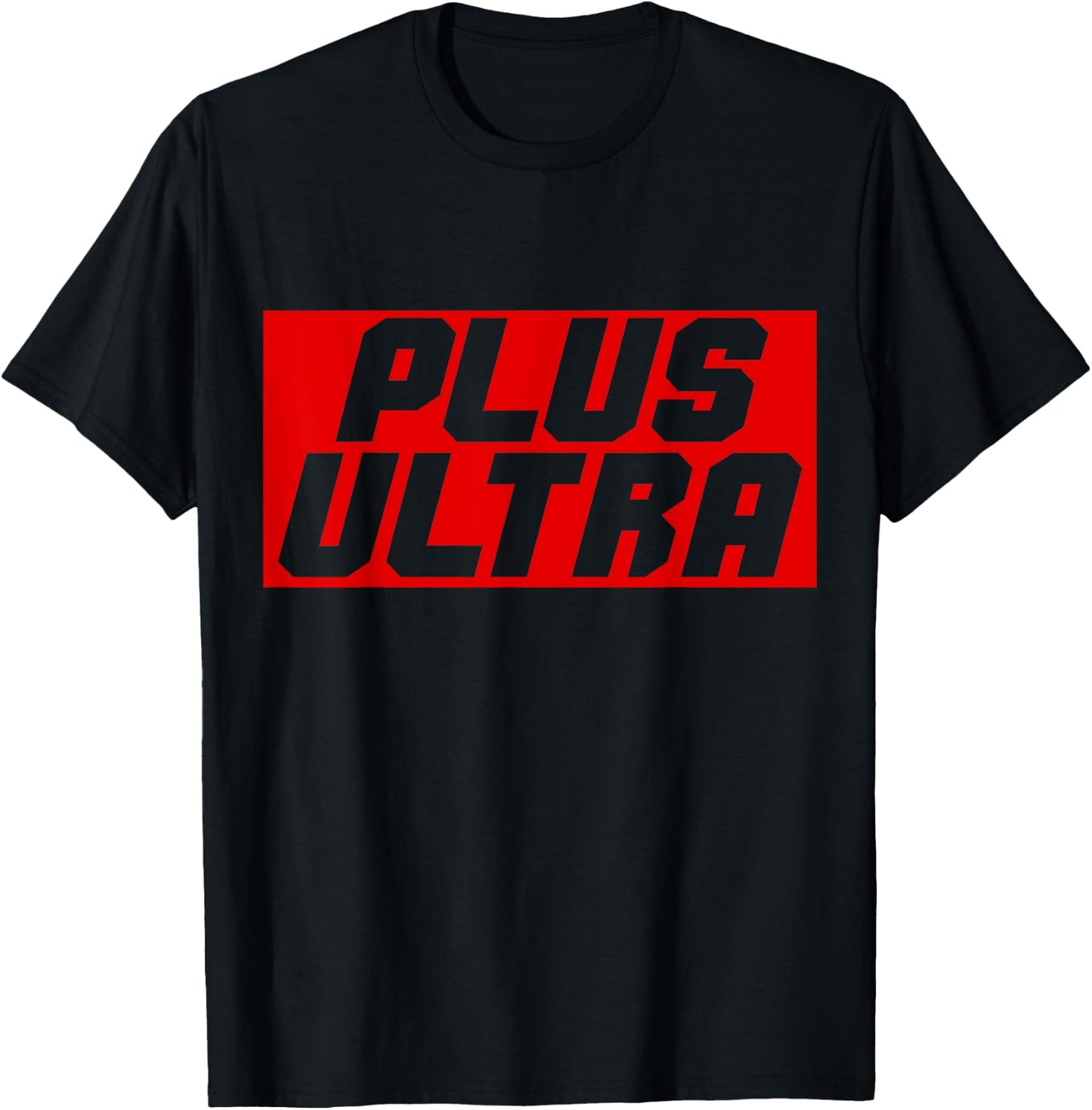 Plus Ultra Go Beyond Your Limits! T-Shirt - T-Shirt | Black