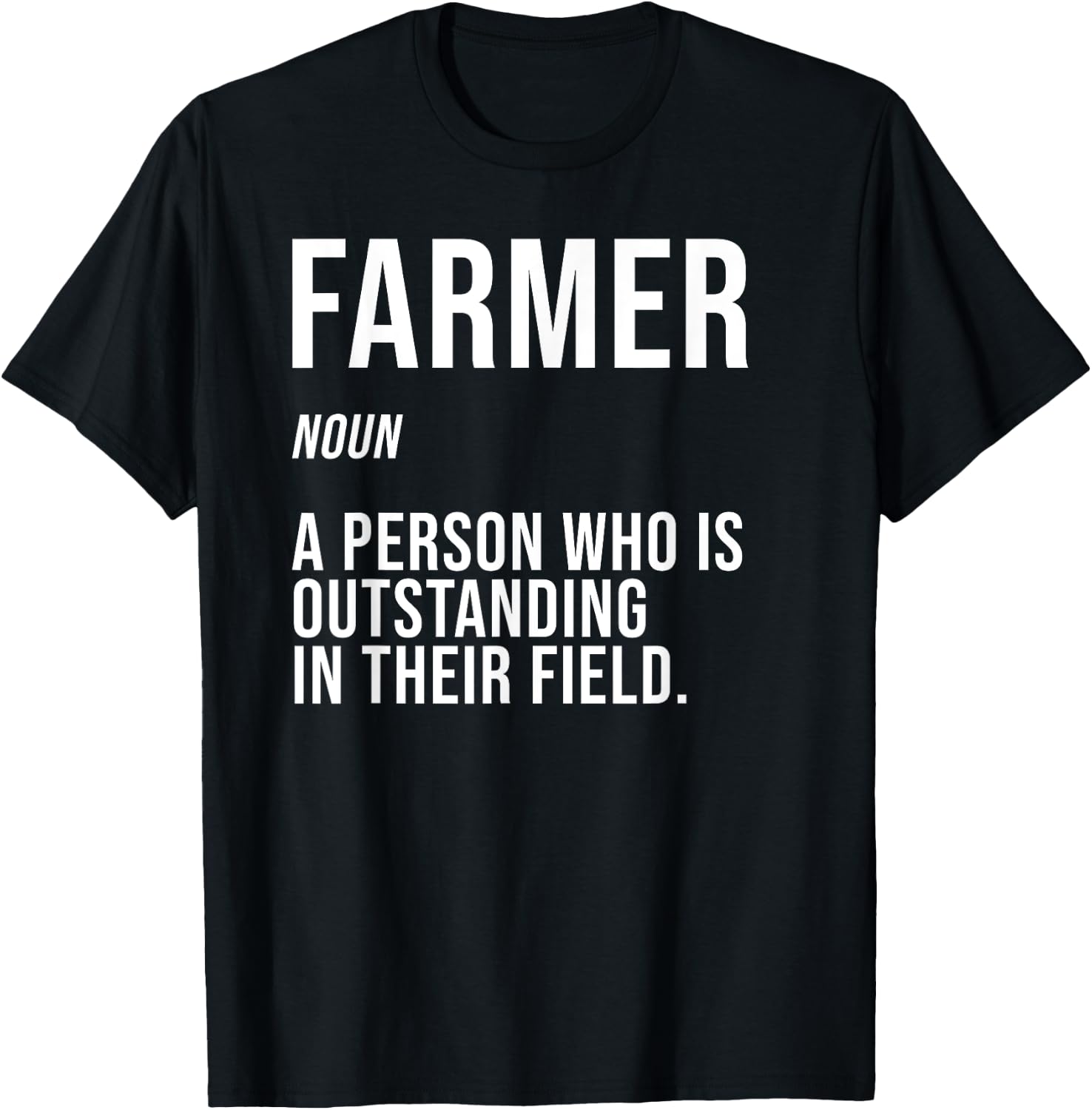 Funny Dairy Farmer Gift Local Farming Men Women Boys Girls T-Shirt - T-Shirt | Black