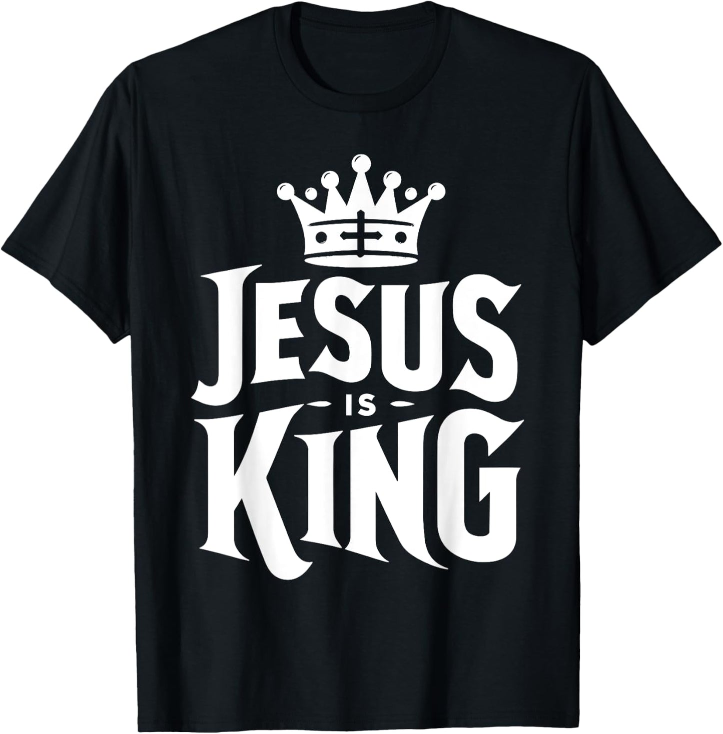 Jesus Is King T-Shirt - T-Shirt | Black