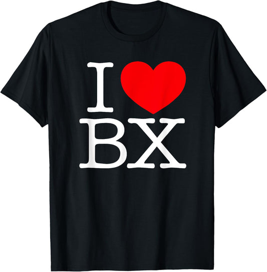 BX Love Funny Gift Co. I Love (Heart) Kids Black Small T-Shirt - T-Shirt | Black