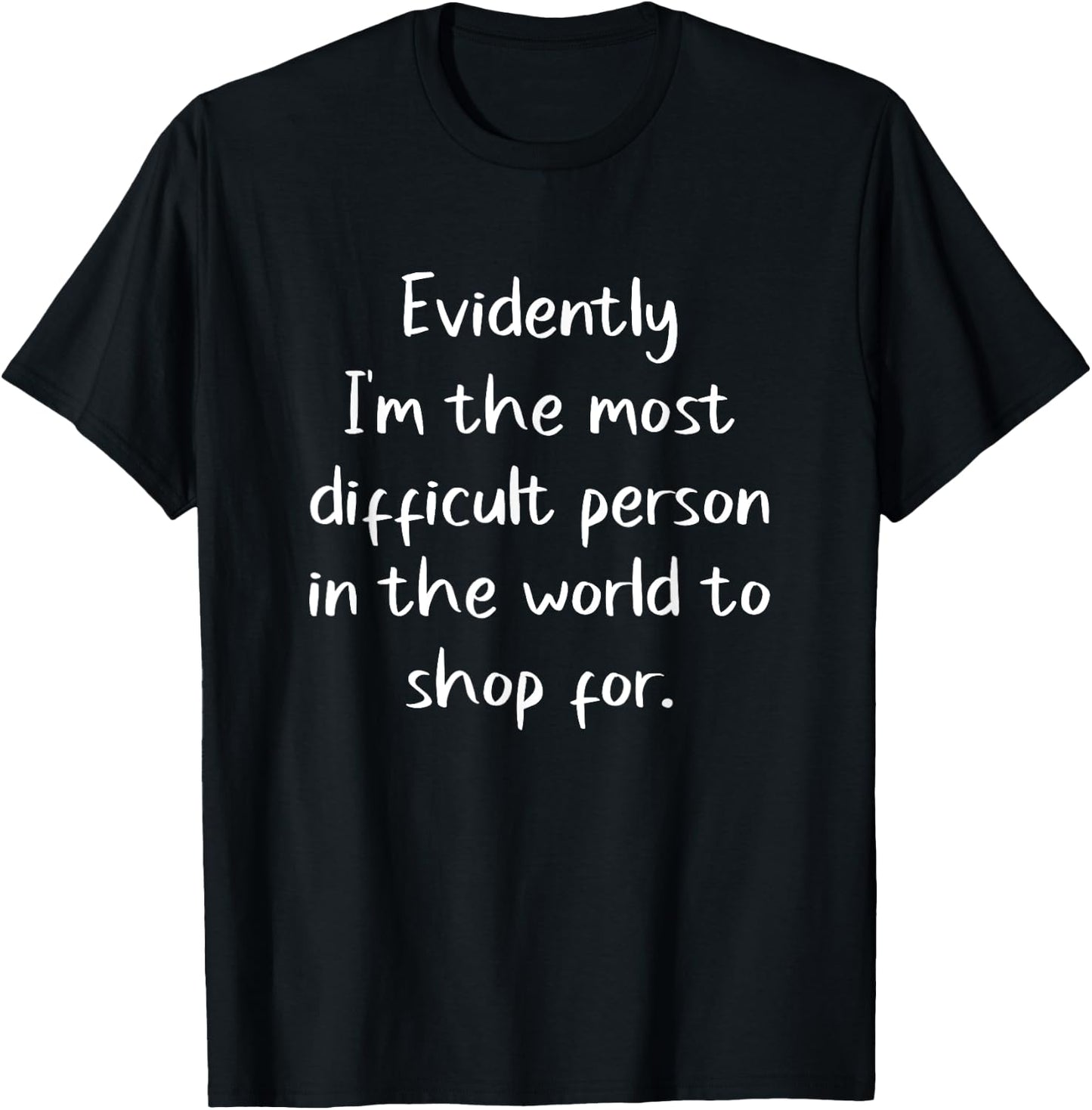 Funny Gag Gift Hard To Buy For Presents For Joke Humor T-Shirt - T-Shirt | Black