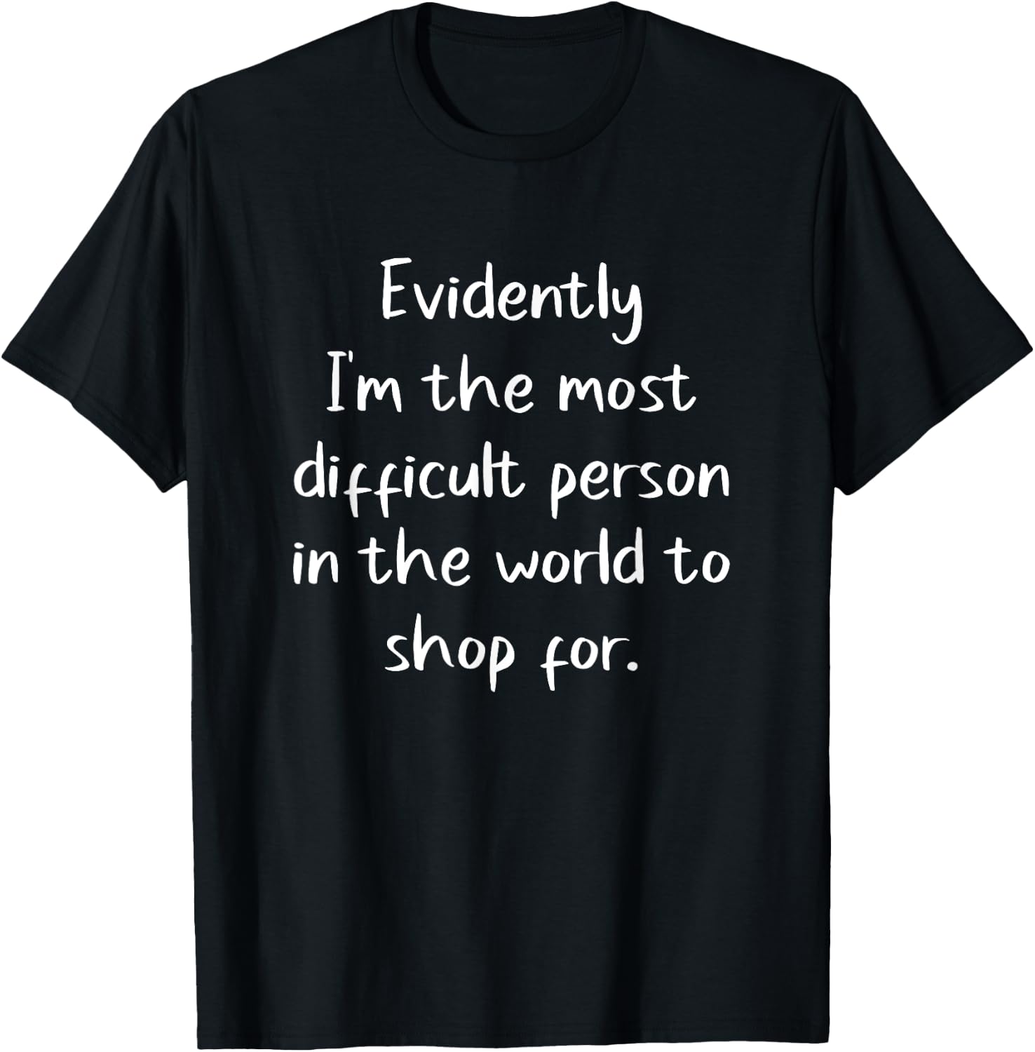 Funny Gag Gift Hard To Buy For Presents For Joke Humor T-Shirt - T-Shirt | Black