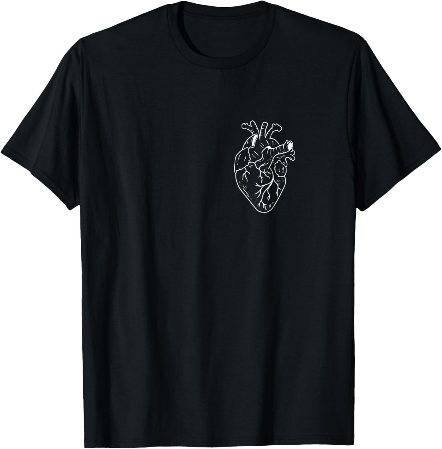 Anatomical Heart T-Shirt - T-Shirt | Black