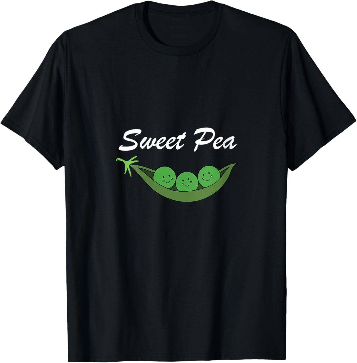 Sweet Peas , Peas mama V-Neck T-Shirt - T-Shirt | Black