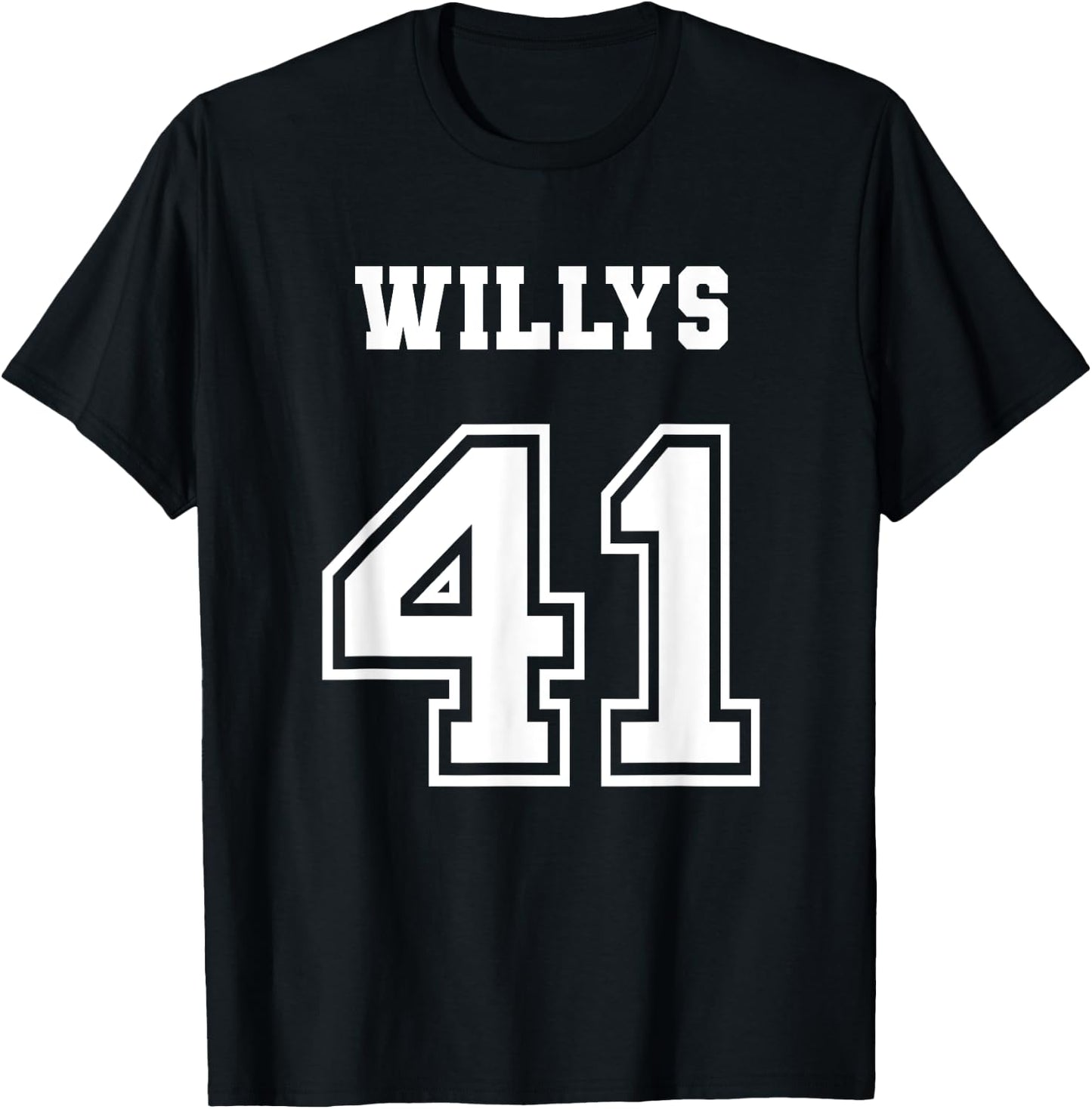Jersey Style 41 1941 Willys 4x4 Vintage MB Army Truck Car T-Shirt - T-Shirt | Black