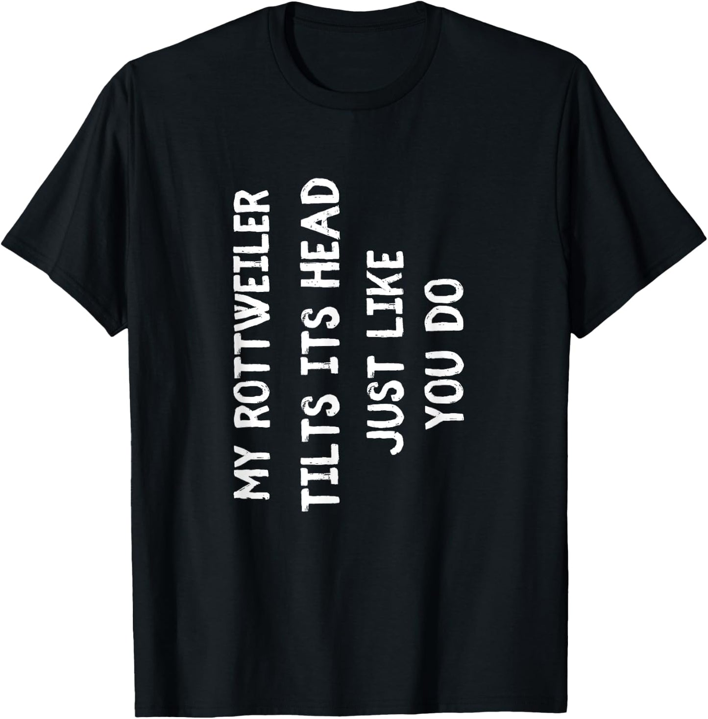 Rottweiler Funny Dog Lover Gift Cute Women Men Kids T-Shirt - T-Shirt | Black