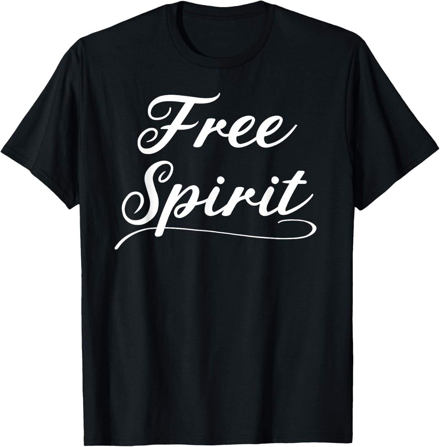 Hippie Free Spirit T-Shirt - T-Shirt | Black