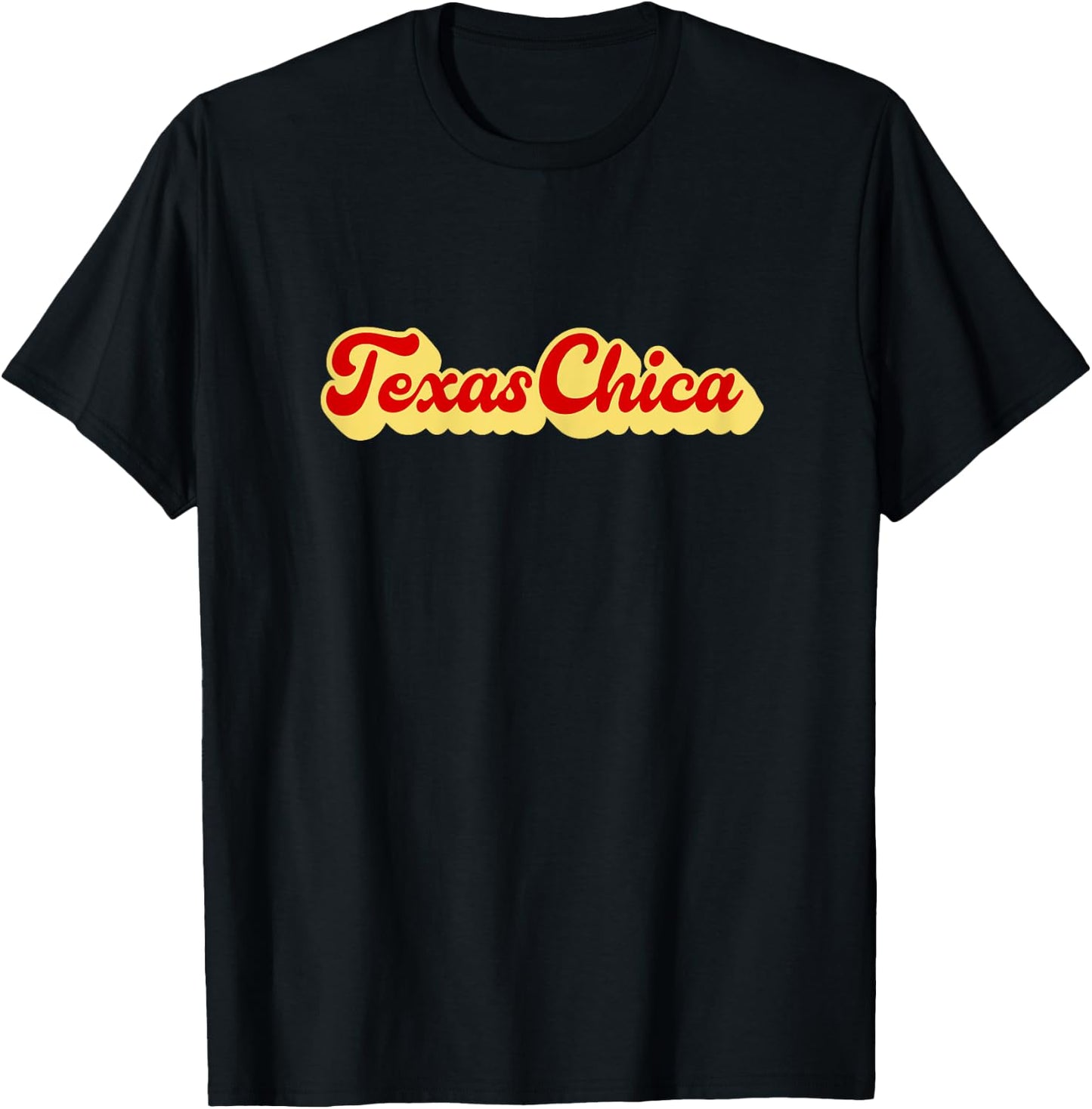 Texas Chica Texan Texas Chica T-Shirt - T-Shirt | Black
