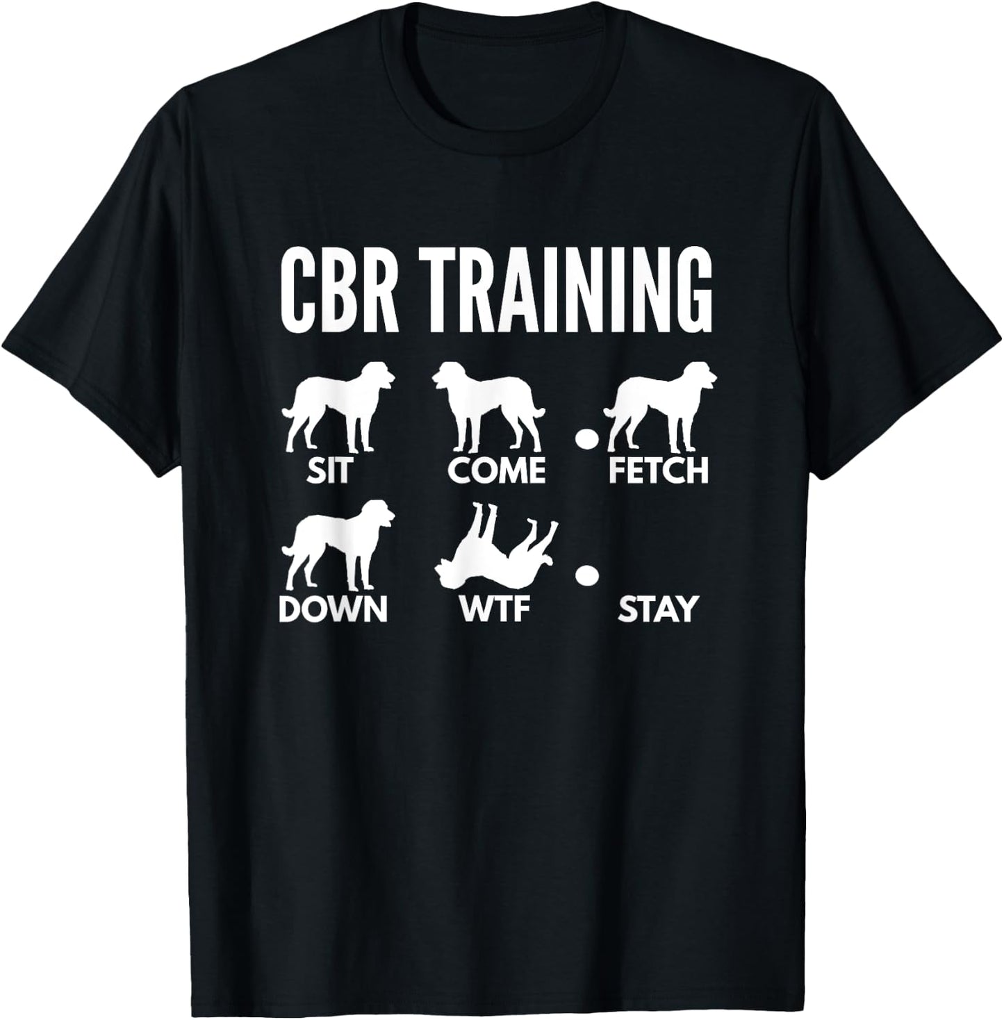 CBR Training for Chesapeake Bay Retriever Owners T-Shirt - T-Shirt | Black