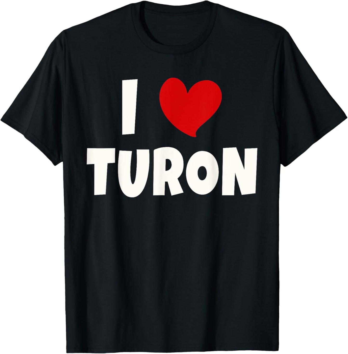 Turon Filipino Food Lover Philippines I Love Turon T-Shirt - T-Shirt | Black