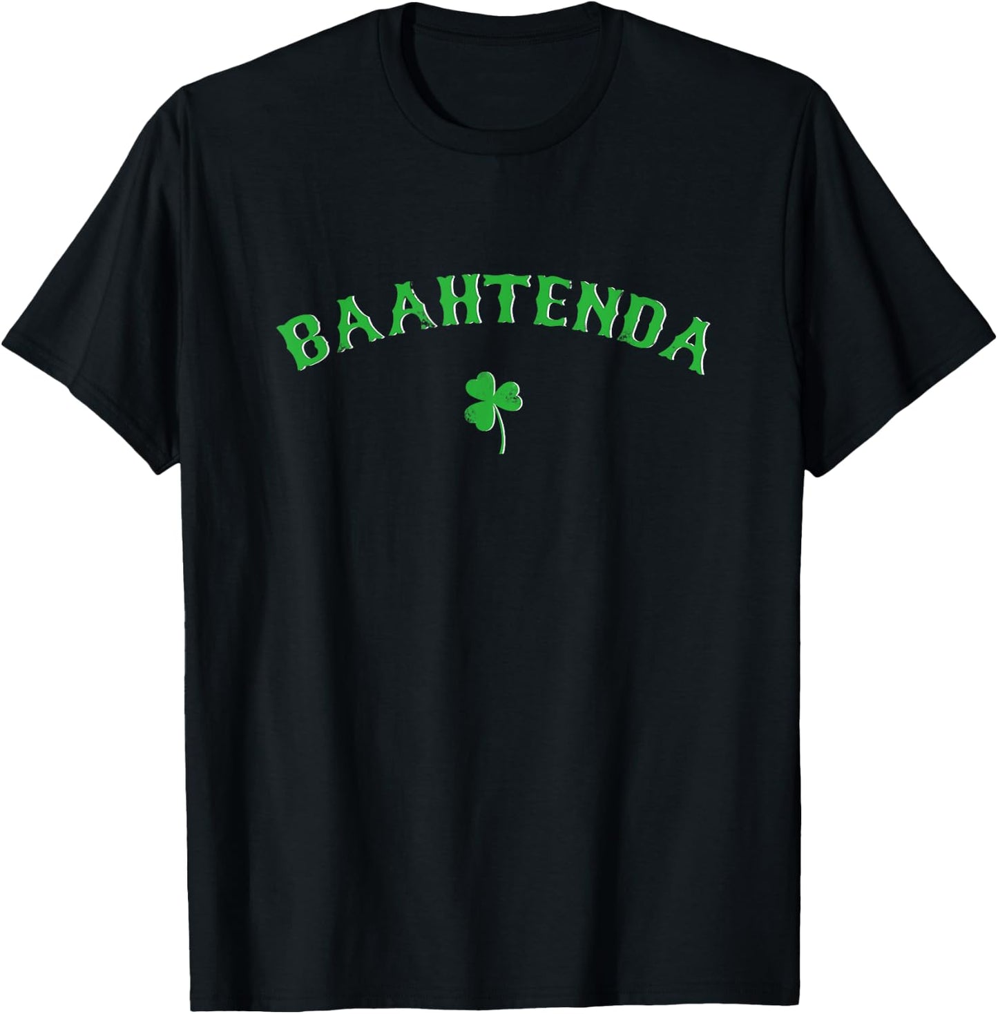 BAAHTENDA | Funny Irish Boston Accent Bartender T-Shirt - T-Shirt | Black