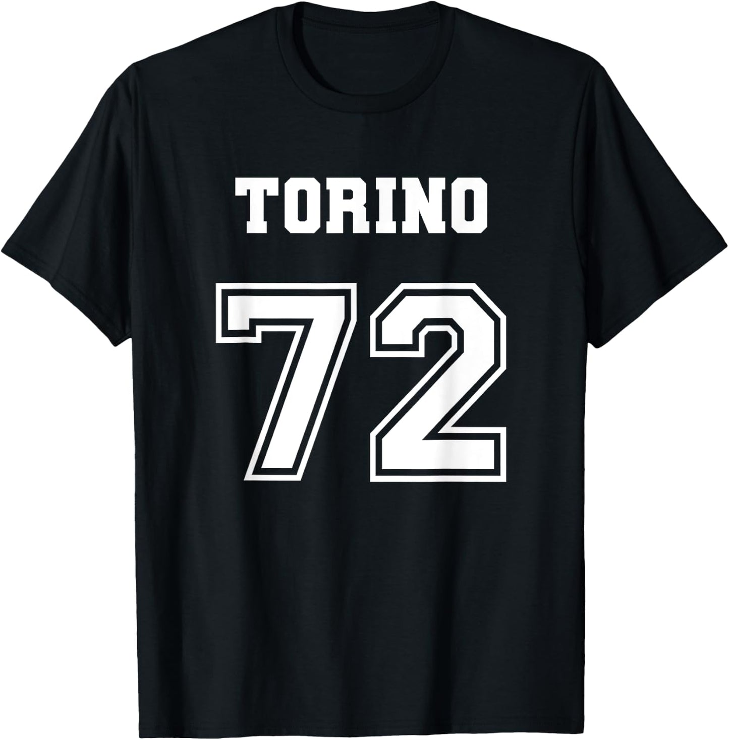 Jersey Style Torino 72 1972 Muscle Classic Car T-Shirt - T-Shirt | Black