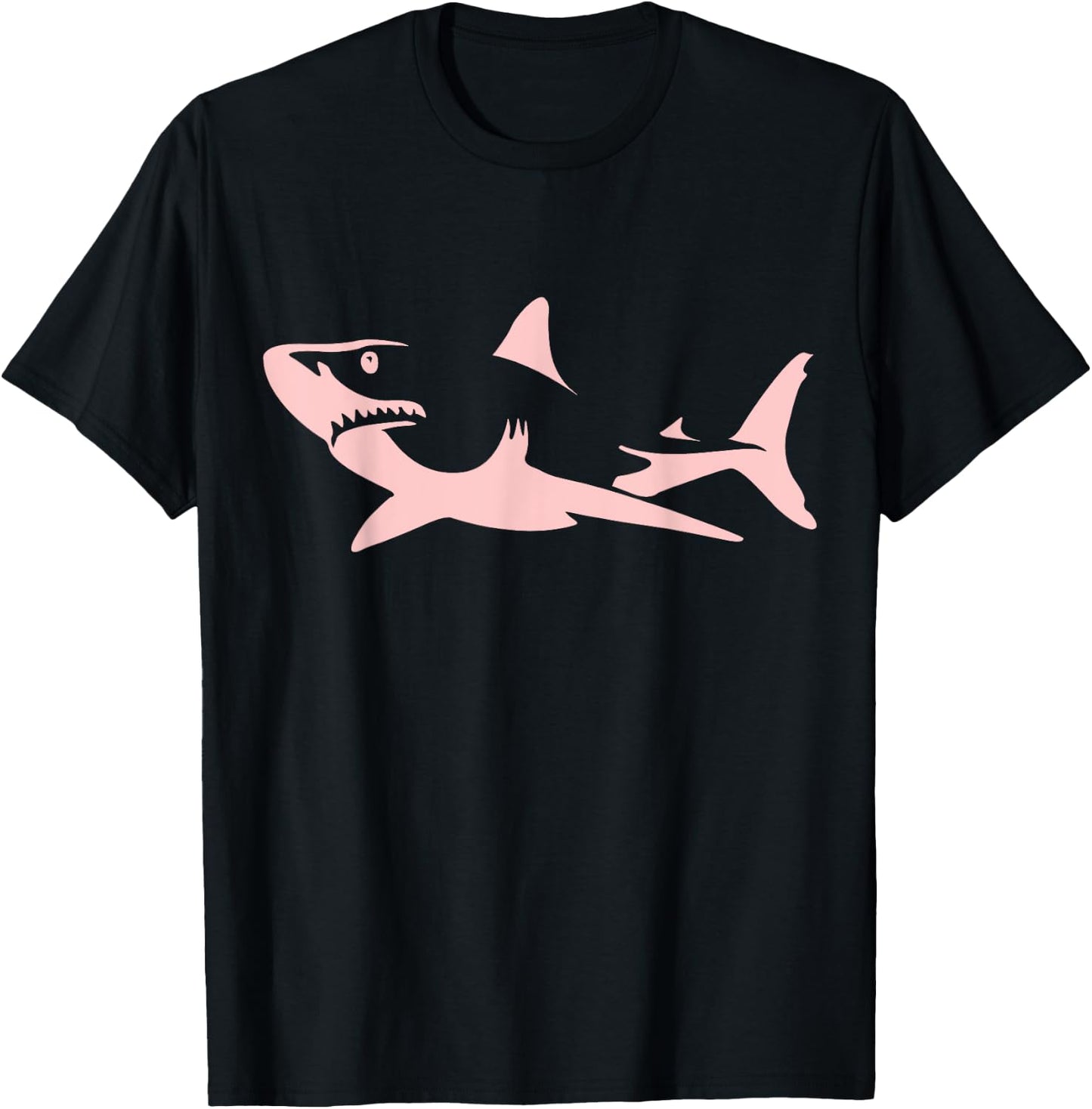Pink Shark T-Shirt - T-Shirt | Black