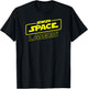 Jewish Space Lasers in Yellow Text -- Sci-fi Themed Design T-Shirt - T-Shirt | Black