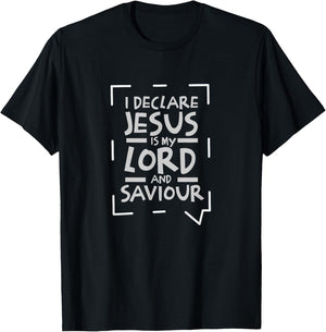 Jesus Christ Crucifix Religion Faith Bible Cross Gift T-Shirt - T-Shirt | Black