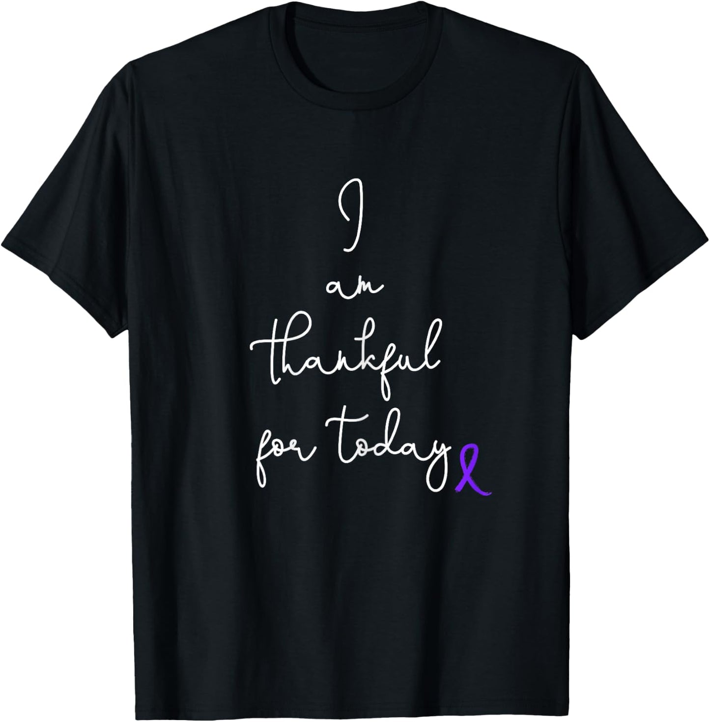 Fighting Pancreatic Cancer Product Gift Battle Through Chemo T-Shirt - T-Shirt | Black