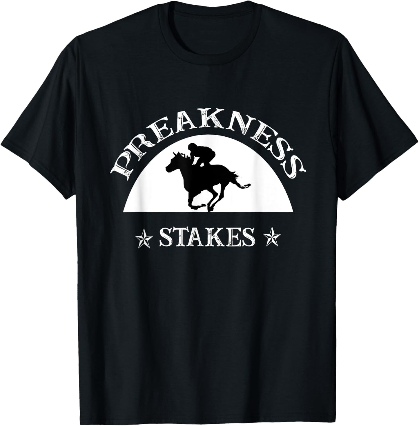 Preakness Horse Racing Shirts Women Stakes Apparel T-Shirt - T-Shirt | Black