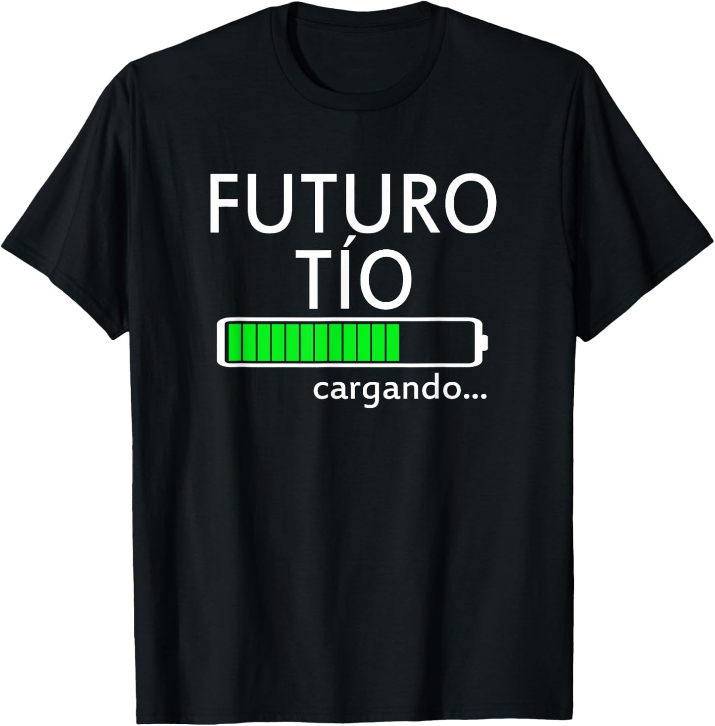 Futuro Tio Cargando Spanish Uncle Pregnancy Announcement T-Shirt - T-Shirt | Black
