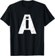 AI Artificial Intelligence T-Shirt - T-Shirt | Black