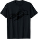 Rabbit Smoking a Pipe T-Shirt - T-Shirt | Black