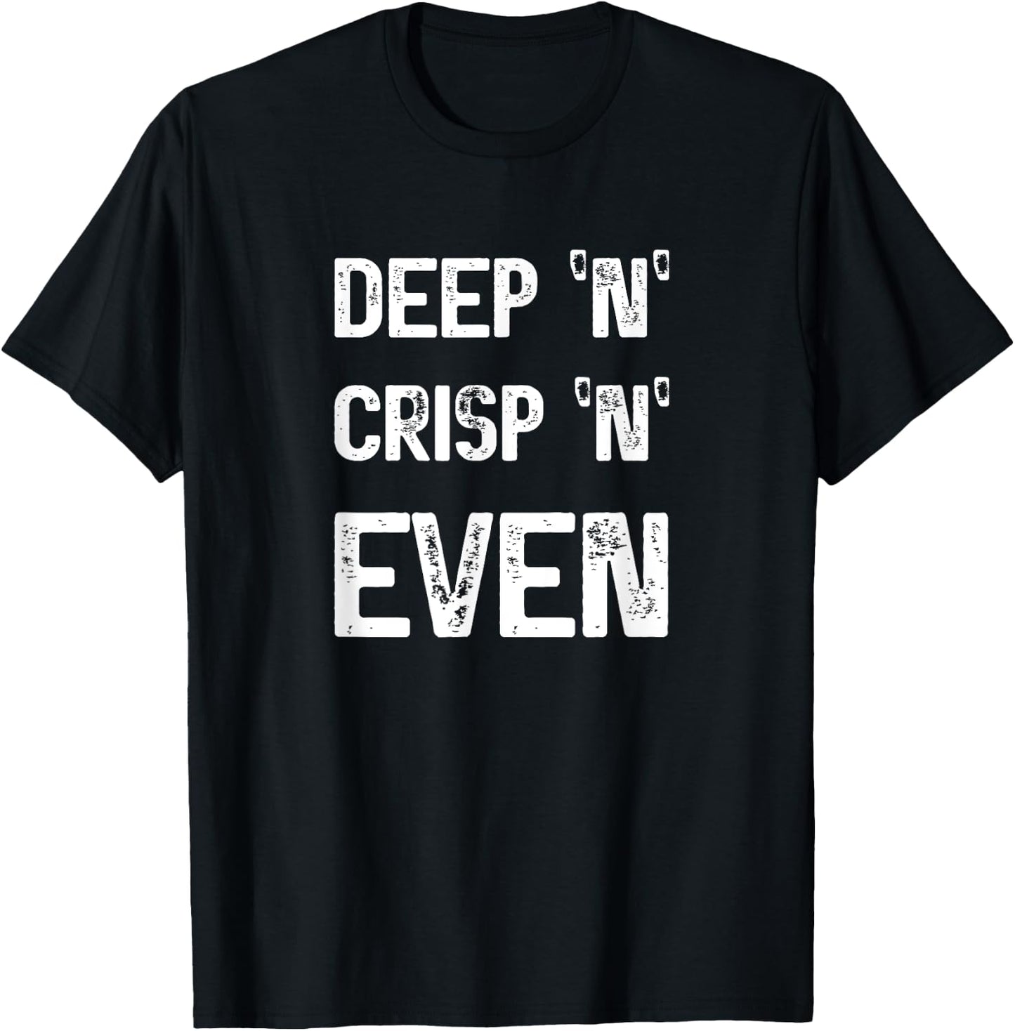 Good King Wenceslas s 'Deep n Crisp n Even' Christmas Carol T-Shirt - T-Shirt | Black