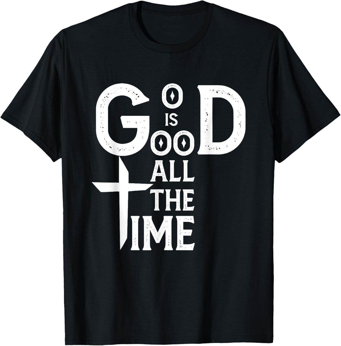 God Is Good All Time Jesus Christ Religious Christian T-Shirt - T-Shirt | Black